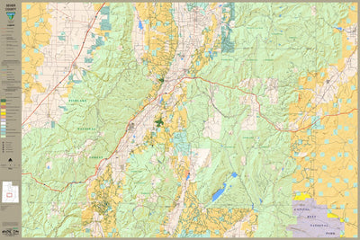 Bureau of Land Management - Utah BLM Utah Sevier County digital map