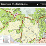 Bureau of Land Management - Utah Cedar Mesa Woodcutting Area digital map