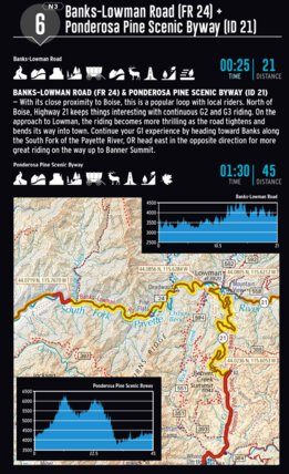 Banks-Lowman Road (FR 24) + Ponderosa Pine Scenic Byway (ID 21) Preview 1