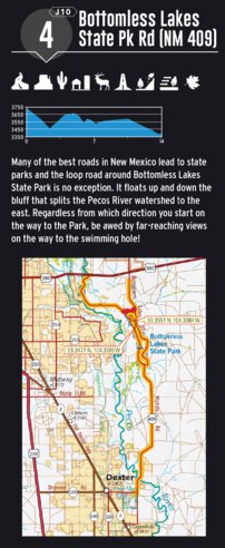 Botttomless Lakes State Pk Rd (NM 409) Preview 1