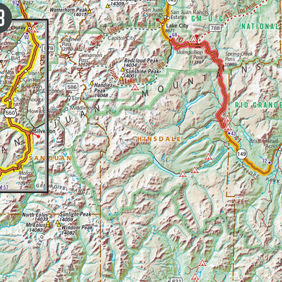Colorado Map Front Side Preview 3