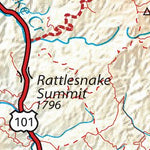 Highway 1 (Fort Bragg to Leggett), Highway 162 'Covelo Road' Preview 2