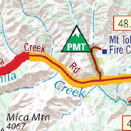 Highway 155, Grand Coulee Hill Road, Peter Dan Road, Manilla Creek Road and Highway 21 Preview 3