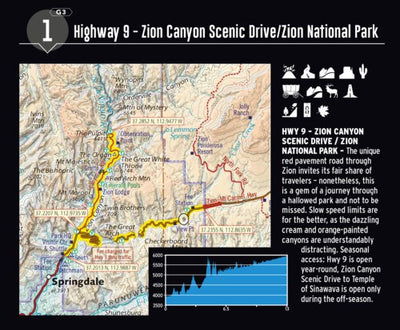 Highway 9 - Zion Canyon Scenic Drive/Zion National Park Preview 1