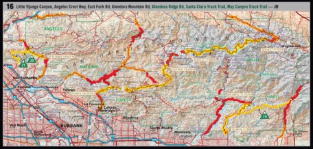 Little Tijuna Canyon, Angeles Crest Hwy, East Fork Rd, Glendora Mountain Rd Preview 1