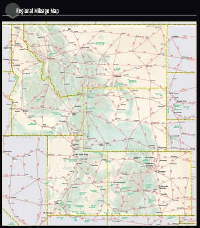 Regional Mileage Map Preview 1