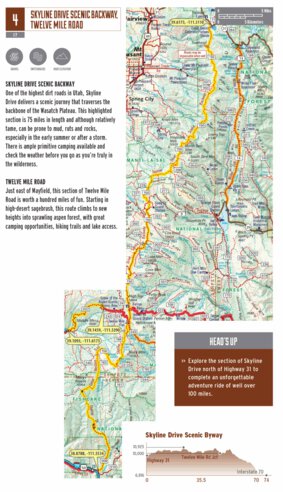 Skyline Drive Scenic Backway, Twelve Mile Road Preview 1