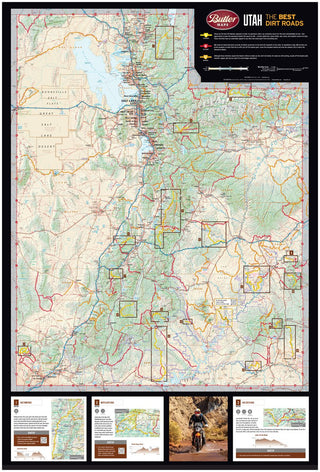 Utah Adventure Series Map by Butler Maps | Avenza Maps