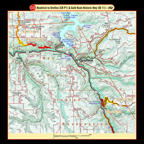 Butler Motorcycle Maps Idaho Inset 10 bundle exclusive