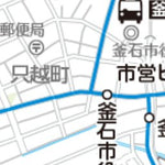 Buyodo corp. 岩手県バス路線図「釜石」 digital map