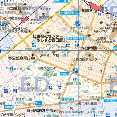 Buyodo corp. 春日部市生き物調査マップ digital map
