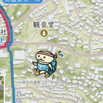 Buyodo corp. 取手市ウォーキングマップ digital map