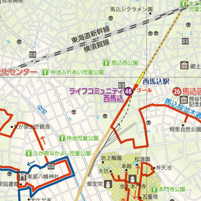 Buyodo corp. 大田区スポーツ施設マップ digital map