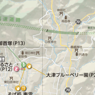 Buyodo corp. 秦野市観光ガイドマップ digital map