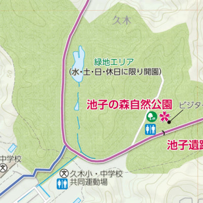 Buyodo corp. 逗子市自然の回廊マップ digital map