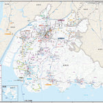 Buyodo corp. 西尾市公共交通マップ digital map