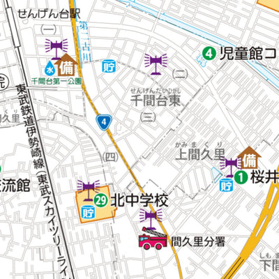 Buyodo corp. 越谷市避難場所・避難所マップ digital map