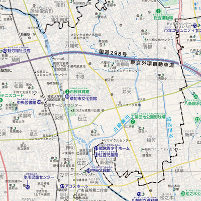 Buyodo corp. まんまるガイドマップ digital map