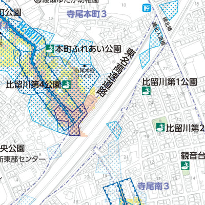 Buyodo corp. 綾瀬市防災ハザードマップ digital map