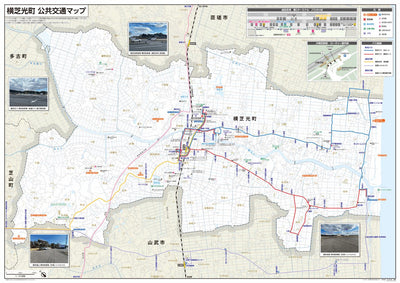 Buyodo corp. 横芝光町公共交通マップ digital map