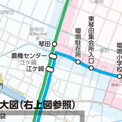 Buyodo corp. 旭市総合公共交通マップ digital map