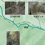 Buyodo corp. 和泉葛城山トレッキングマップ digital map