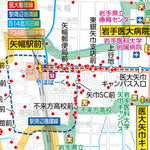 Buyodo corp. 矢巾町公共交通マップ digital map
