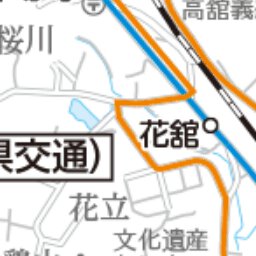 Buyodo corp. 岩手県バス路線図「平泉」 digital map