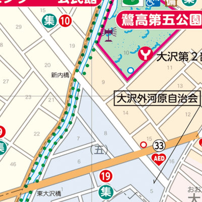 Buyodo corp. 大沢地区防災マップ（2024年2月版） digital map