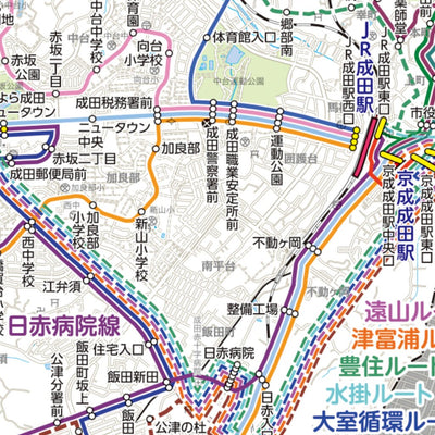 成田市公共交通マップ Preview 3