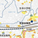 川崎市土砂災害ハザードマップ 多摩区 Preview 3