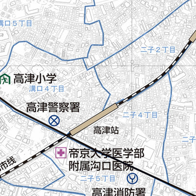 川崎市山体滑坡灾害地图 高津区 Preview 3