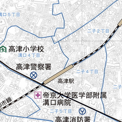 川崎市土砂災害ハザードマップ 高津区 Preview 3