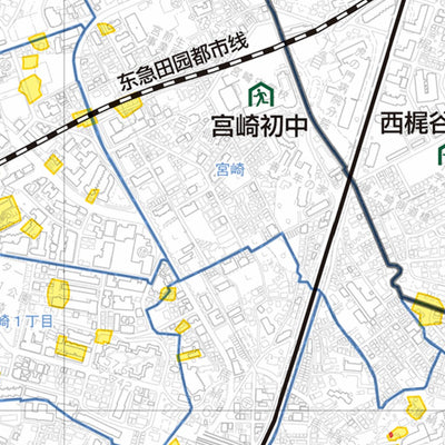川崎市山体滑坡灾害地图 宫前区 Preview 3