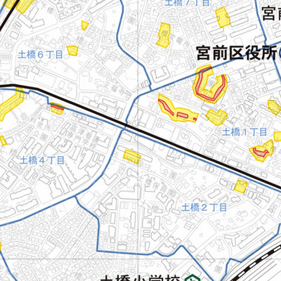 川崎市土砂災害ハザードマップ 宮前区 Preview 2