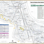 Kawasaki City landslide hazard map for Saiwai and Nakahara wards Preview 1