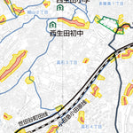 川崎市山体滑坡灾害地图 麻生区 Preview 3