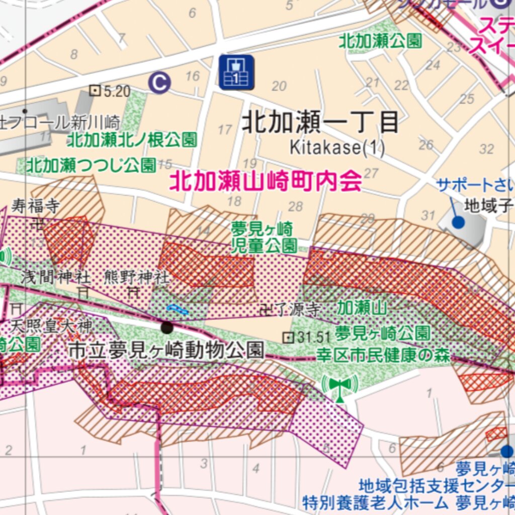 川崎市幸区防災マップ Map by Buyodo corp. | Avenza Maps