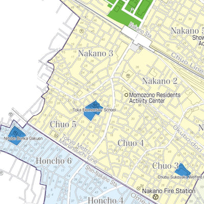 Disaster-Preparedness Map Of Nakano City Preview 2