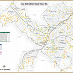 Kawasaki City landslide hazard map for Asao ward Preview 1