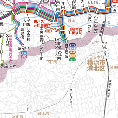 かわさき市バスマップ Preview 2