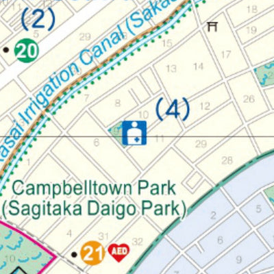 Buyodo corp. Koshigaya Guide Map English Version digital map