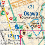 Buyodo corp. Koshigaya Guide Map English Version digital map