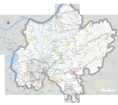 Narita City Public Transport Map Preview 1