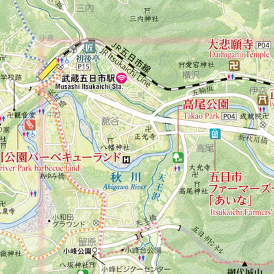 秋川渓谷総合マップ Preview 2