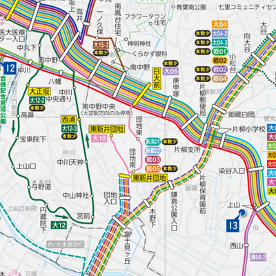 さいたま市バス路線マップ Preview 2