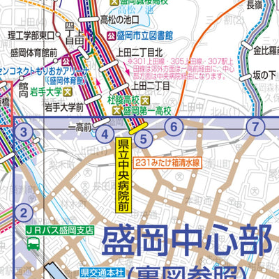 盛岡周辺図 Preview 2