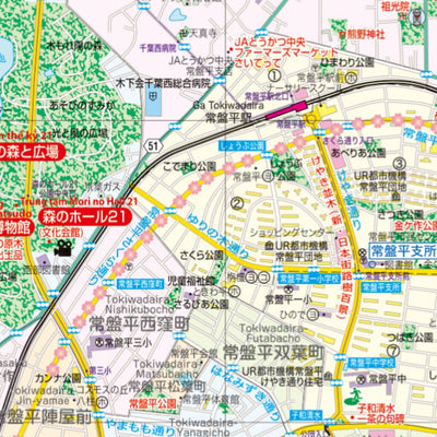 松戸市ガイドマップ Bản đồ du lịch thành phố Matsudo Preview 3