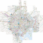Buyodo corp. Toei Bus Route Map digital map