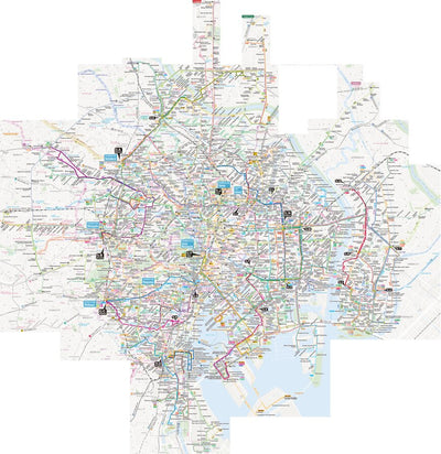 Toei Bus Route Map Preview 1